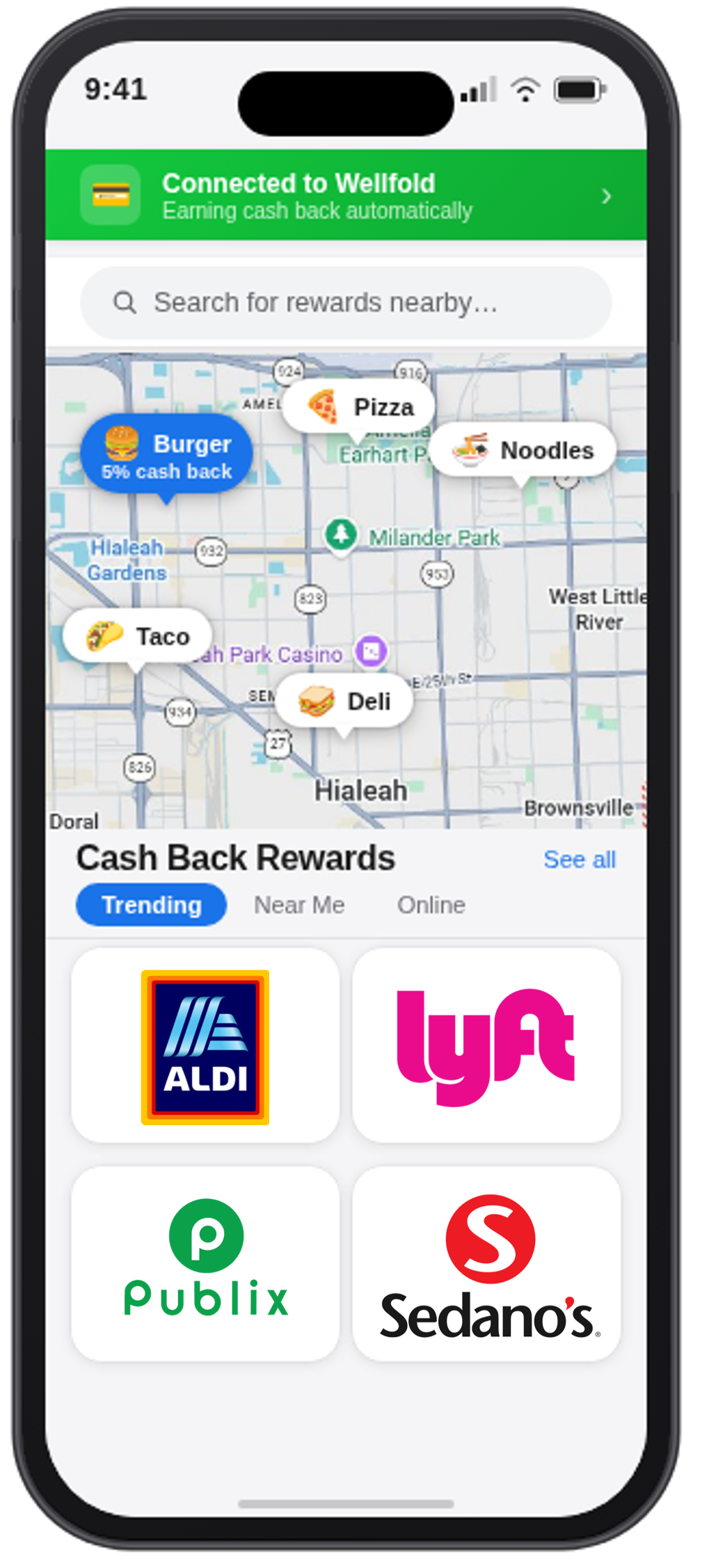 Wellfold cash back rewards